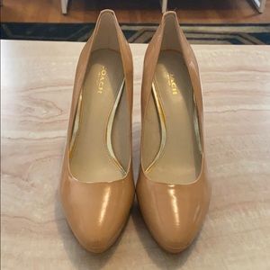 Coach Heels - Nude